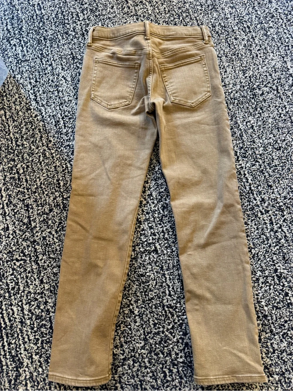 Boy’s Slim Straight Jeans - Tan Gap size 12